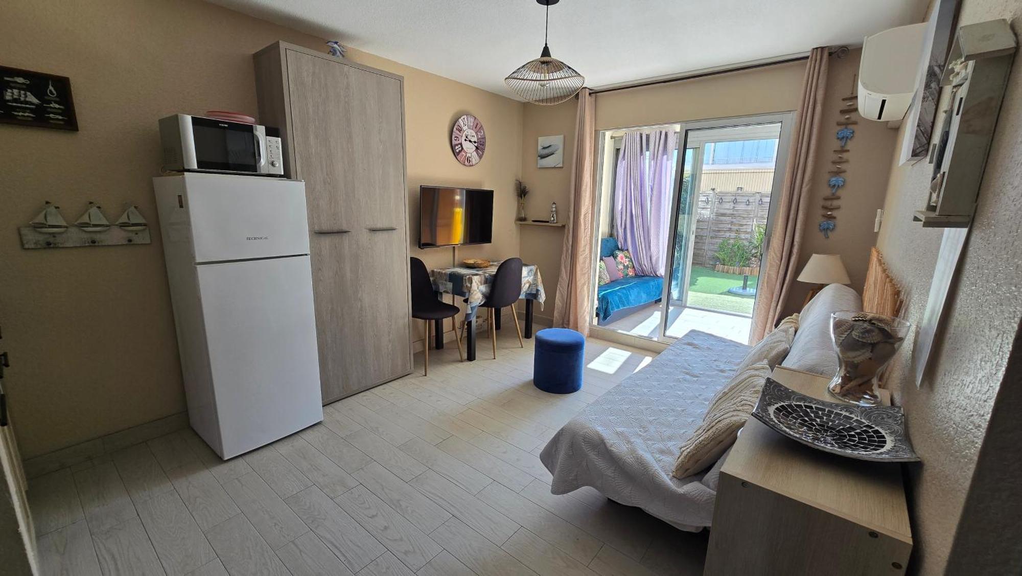 Joli T2 Avec Jardin Plage Richelieu - 6 Personnes Agde Exterior foto